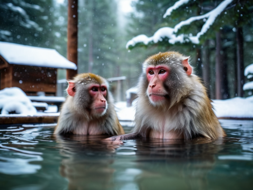 雪の中の可愛いお猿さんに会える！ベストシーズンと遭遇率アップのコツ