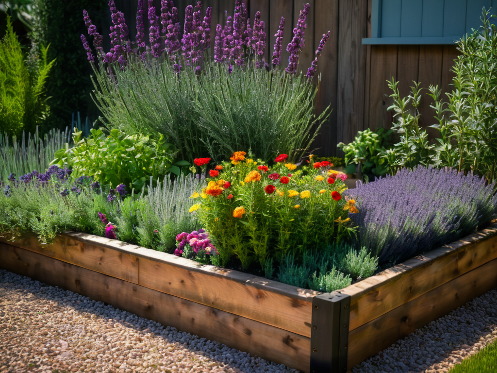 収穫だけじゃない!レイズドベッドでおしゃれな庭づくりを楽しむヒント